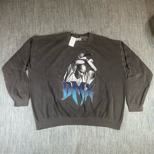 DMX Arms Crossed Oversized Vtg Style Rap Crewneck Sweater Mens Sz XL New